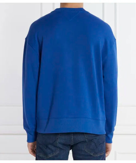 Tommy Jeans Sweatshirt Round Neck Men Blue2 (BH)