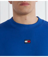 Tommy Jeans Sweatshirt Round Neck Men Blue2 (BH)