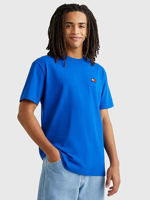 Tommy Jeans Classic Badge Oversized T-Shirt Blue