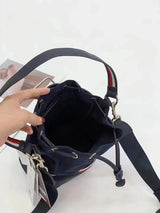 Tommy Hilfiger Riley All Over Monogram Baguette Bag