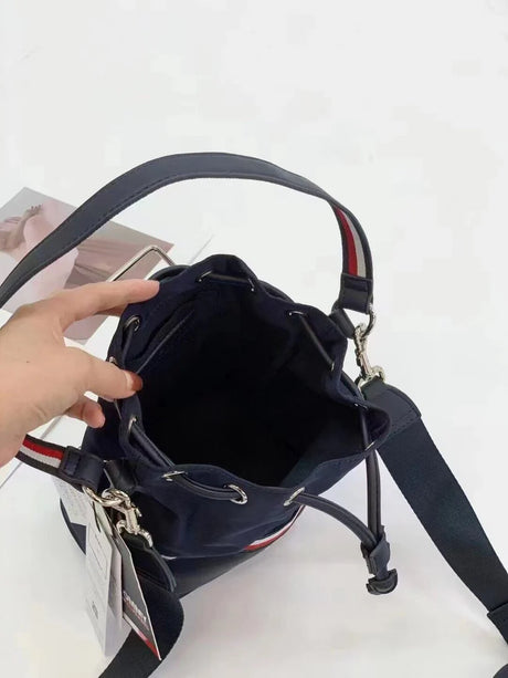 Tommy Hilfiger Riley All Over Monogram Baguette Bag