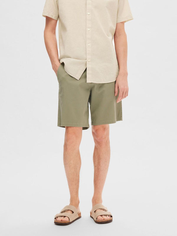 SELECTED REGULAR FIT FLEX SHORTS