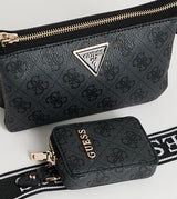 Guess Logo Print Satchel Bag for Women