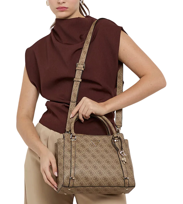 Guess Classic Structured Satchel for Women