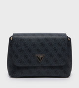 GUESS Women’s Black Monogram Crossbody Bag – Classic Everyday Style