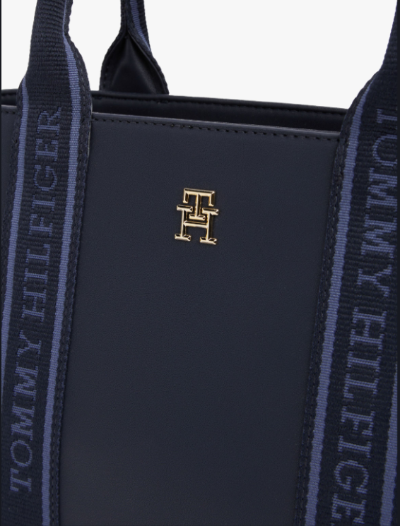 Tommy Hilfiger Women’s Logo Tape Crossbody Tote Bag
