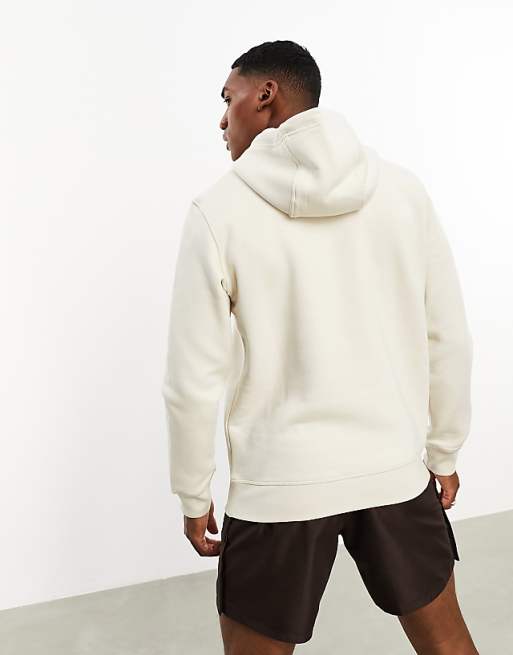 Tommy Jeans regular linear logo hoodie in beige