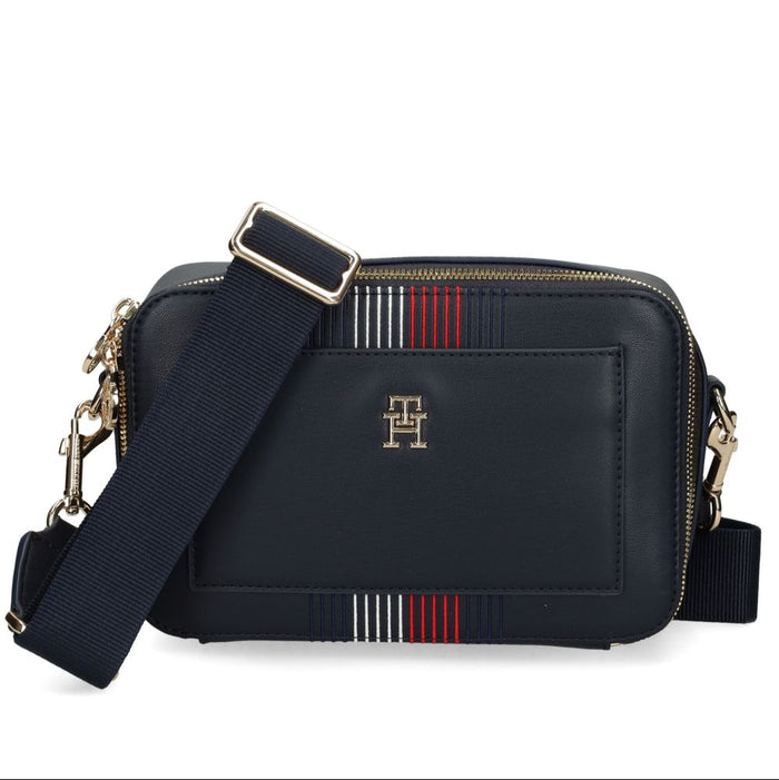 Tommy Hilfiger Women’s Crossbody Bag with Logo Detail – Navy