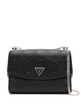Guess Women’s Embossed Logo Crossbody Bag – Black