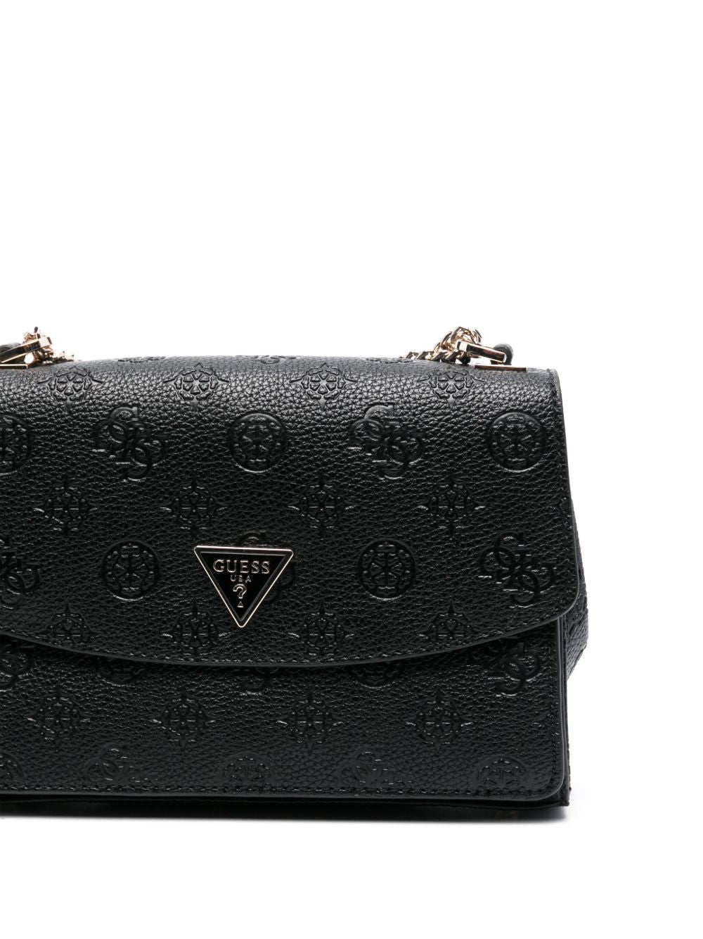 Guess Women’s Embossed Logo Crossbody Bag – Black