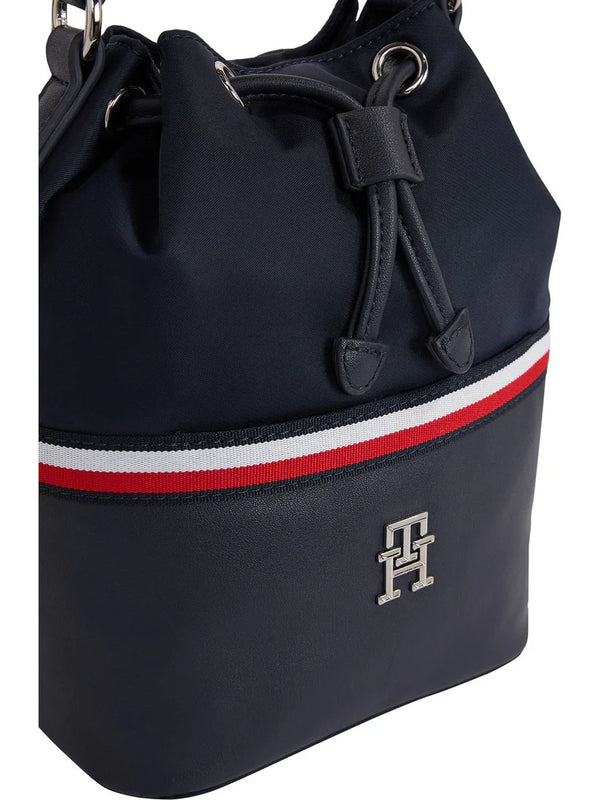 Tommy Hilfiger Riley All Over Monogram Baguette Bag