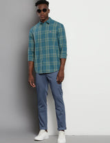 Tommy Hilfiger Poplin Tartan Check Shirt