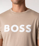 Hugo Boss Jersey Cotton T-Shirt-Beige