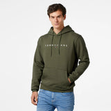 Tommy Jeans Men’s Olive Green Linear Logo Hoodie