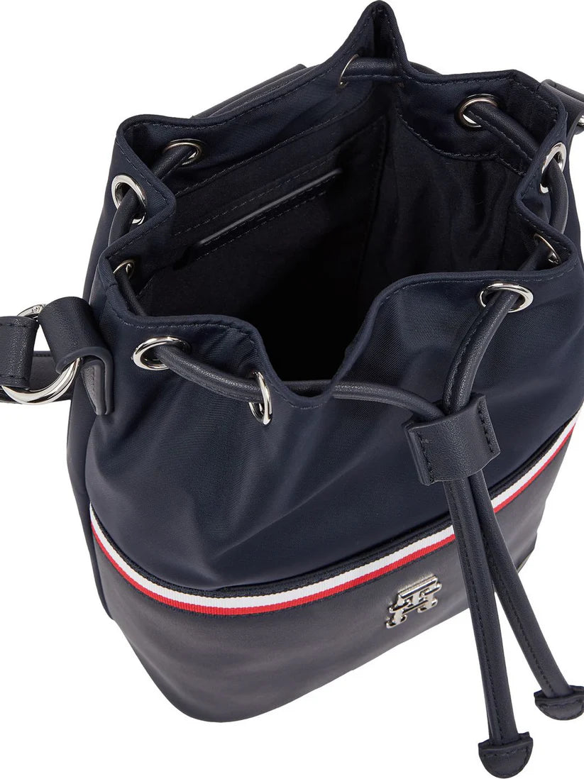 Tommy Hilfiger Riley All Over Monogram Baguette Bag