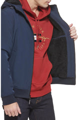 TOMMY HILFIGER Softshell Hooded Men jacket _ Navy