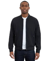 CALVIN KLEIN Ultralight Ripstop Bomber Men Jacket _ Black