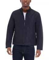 Michael Kors lightweight zip-up motorcycle Men Jacket _ Black
