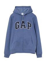 GAP Logo Zip Up Hoodie _ Blue