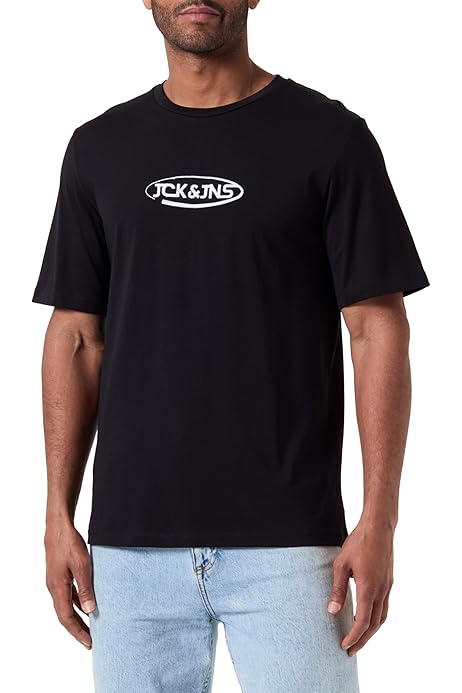 JACK & JONES Men's Jacoliver SS Tee T-Shirt