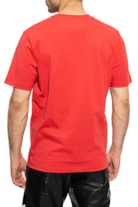 Diesel Diesel Logo Embroidered Crewneck T-Shirt