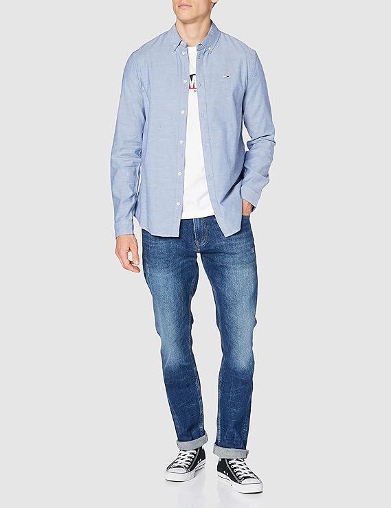 Tommy Hilfiger Men's TJM SLIM STRETCH OXFORD SHIRT T-Shirt