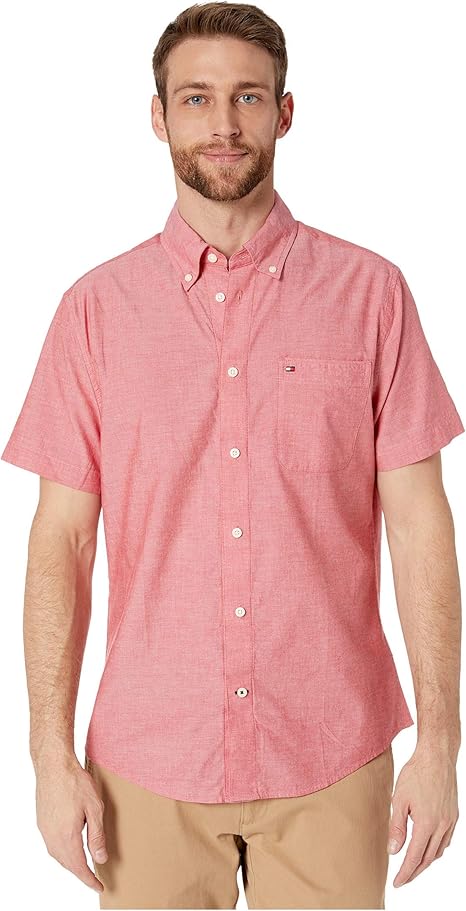 Tommy Hilfiger Pigment Dyed Linen Shirt