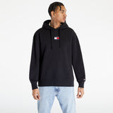 Tommy Jeans Men’s Logo Patch Hoodie – Black