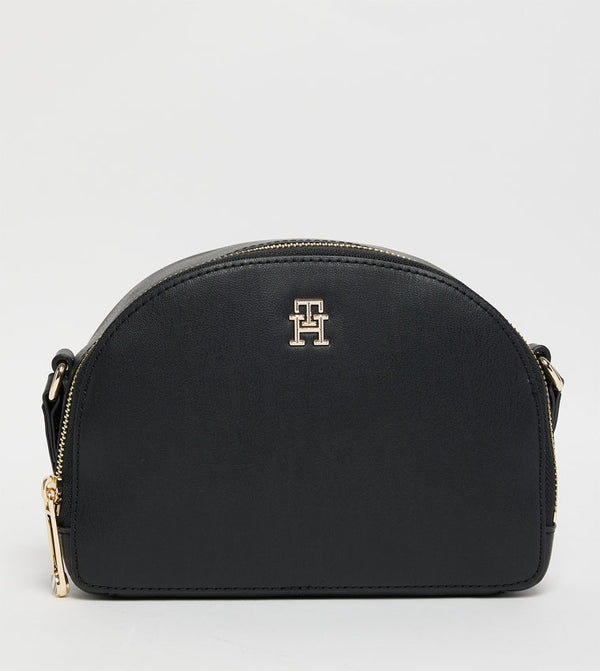 Tommy Follow Monogram Detail Shoulder Bag