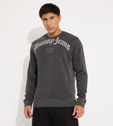 Tommy Jeans Sweatshirt Round Neck Men Grey (BH)