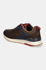 U.S. Polo Assn. Men’s Sullivan Brown & Navy Retro-Runner Sneakers