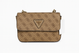 Guess Women’s Crossbody Shoulder Bag – Brown Monogram