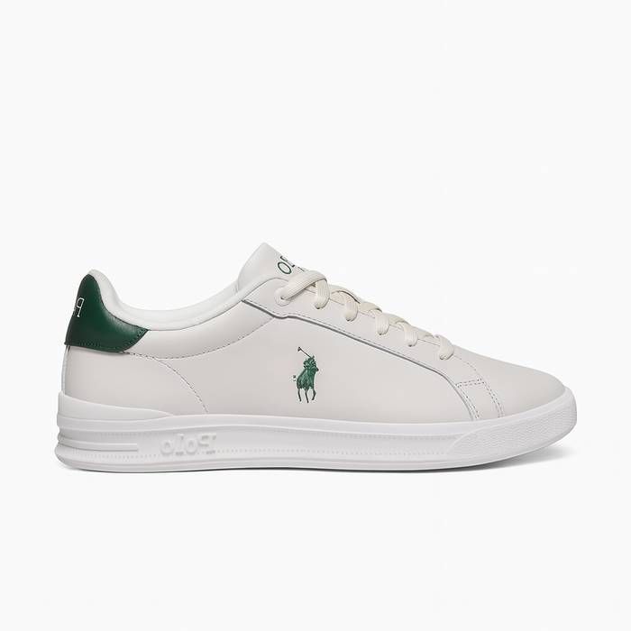 Ralph Lauren Polo Men’s Classic Low-Top Sneakers – White & Green