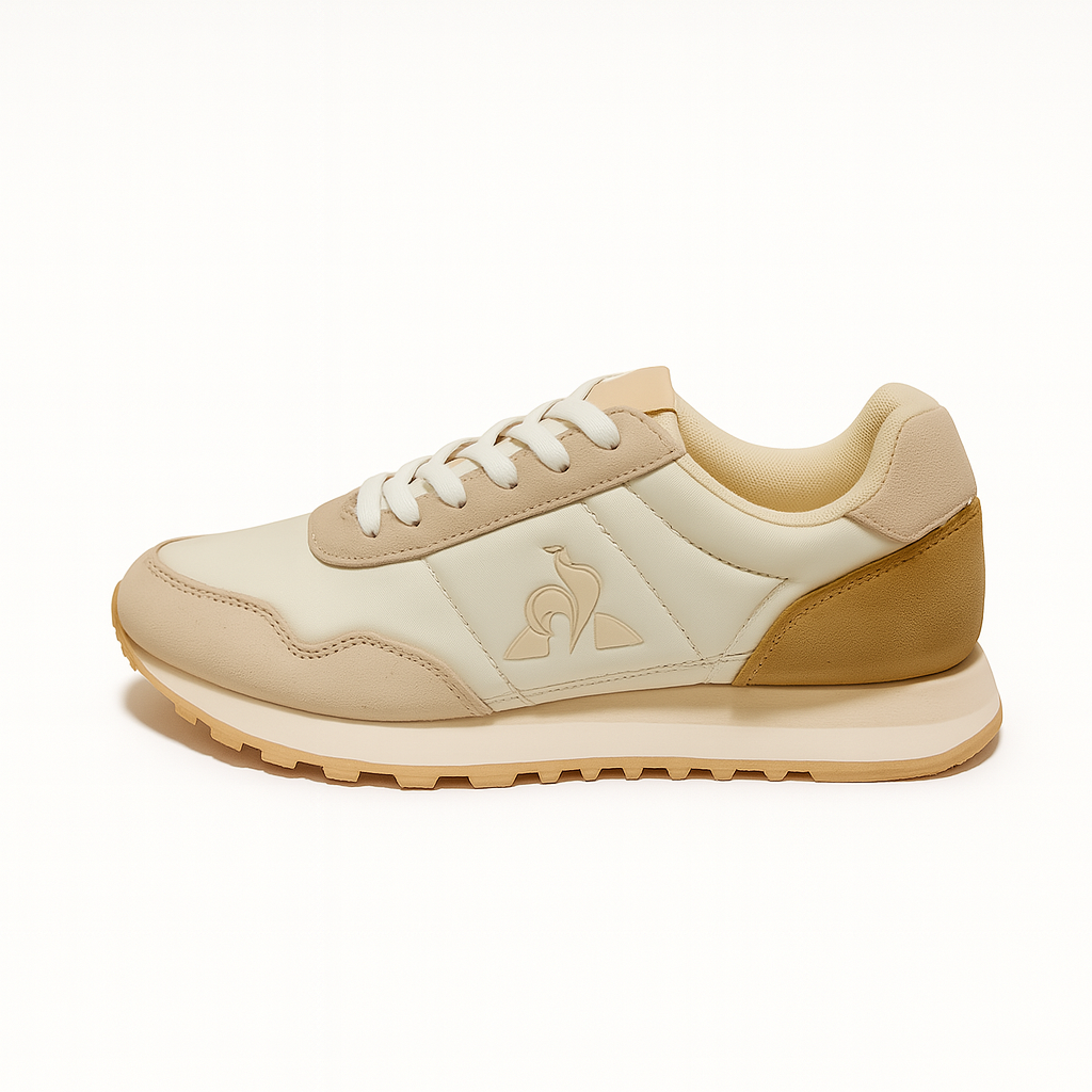 Le Coq Sportif Women’s Sandstone & Cream Heritage Runner Sneaker