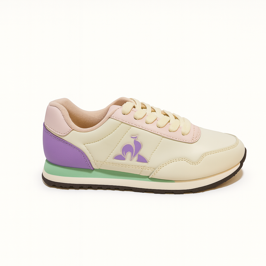 Le Coq Sportif Women’s Pastel Harmony Retro Runner Sneaker