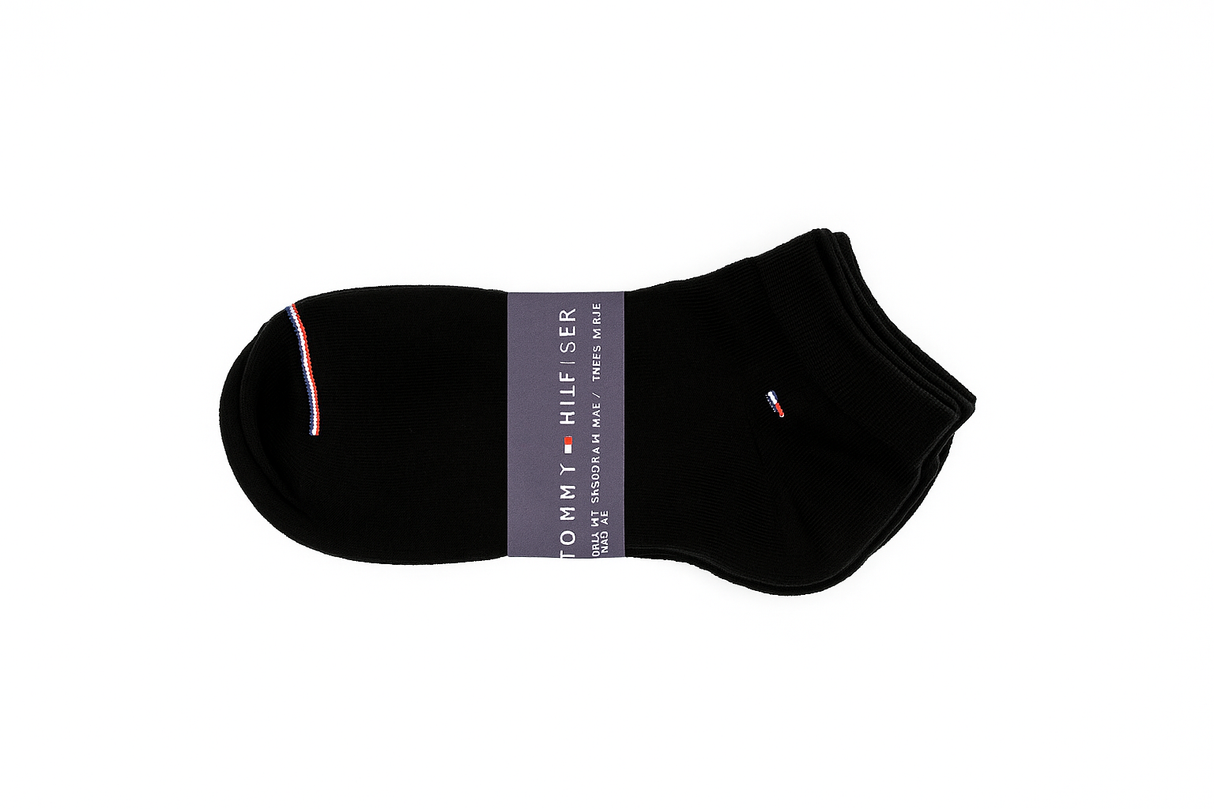 Tommy Hilfiger Men's Black Ankle Socks