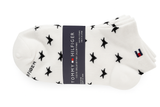 Tommy Hilfiger Men's White Star Pattern Ankle Socks