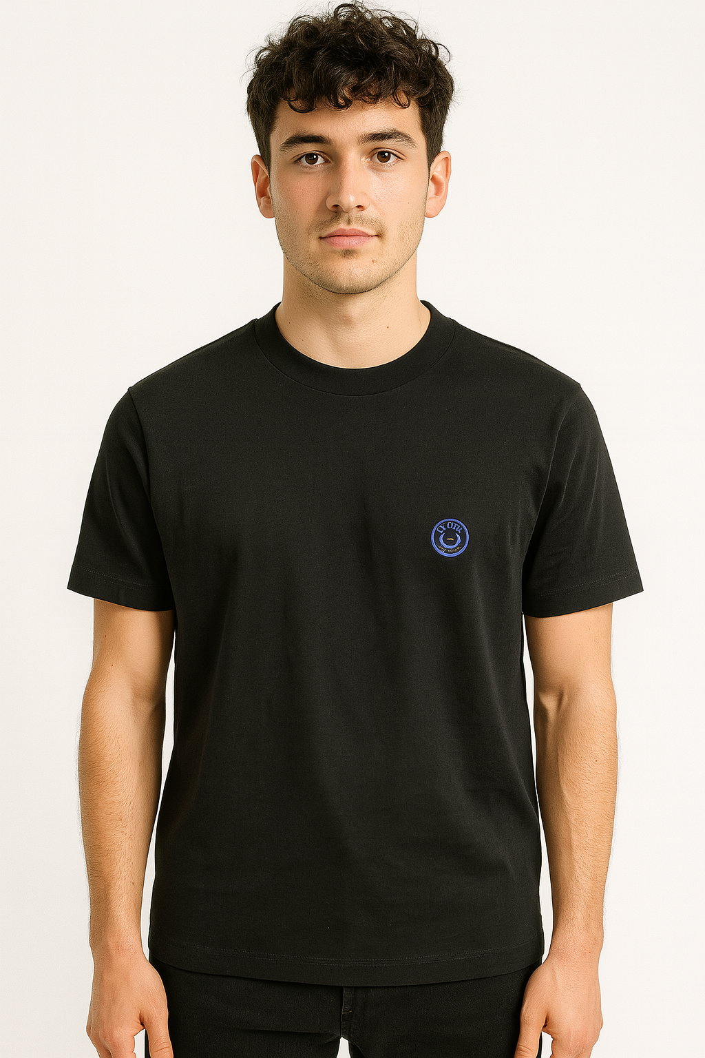 BOSS T.Hugo Boss Men’s Midnight Blue Logo-Label Tee