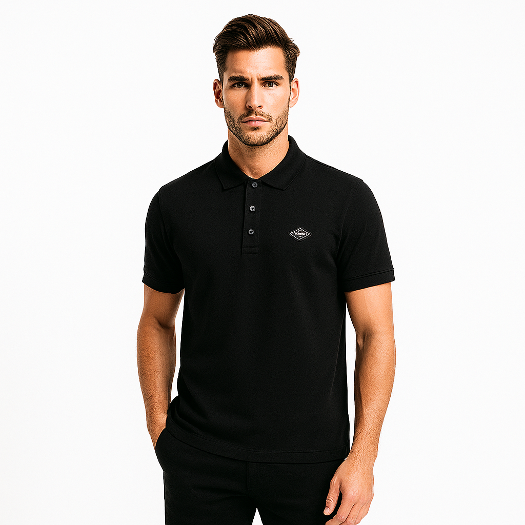 Armani Exchange Men’s Slim-Fit Piqué Polo