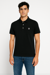 Timberland Men’s Classic Black Tree Logo Polo