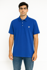 Timberland Men’s Royal Blue Piqué Polo