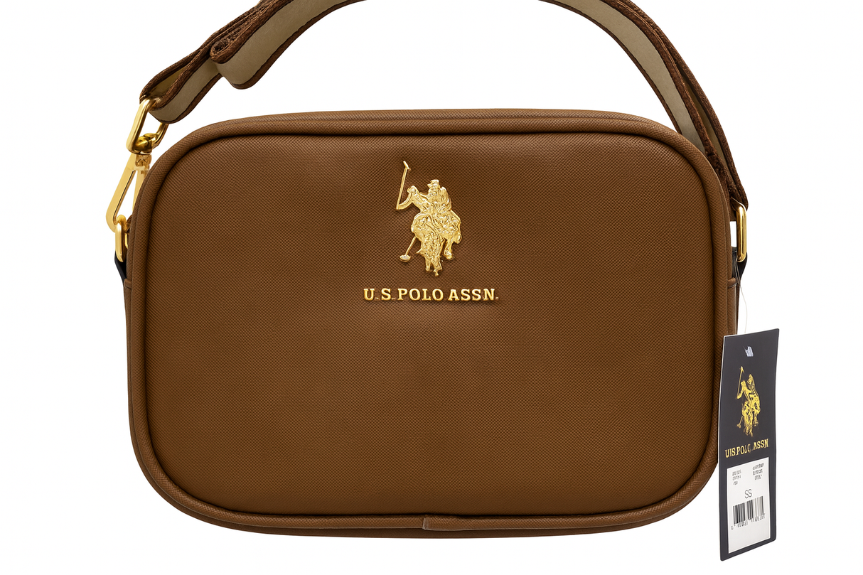U.S. Polo Assn. Brown Crossbody Bag