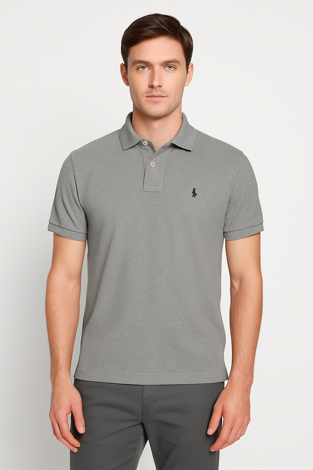 Polo Ralph Lauren Classic Fit Grey Polo T-Shirt