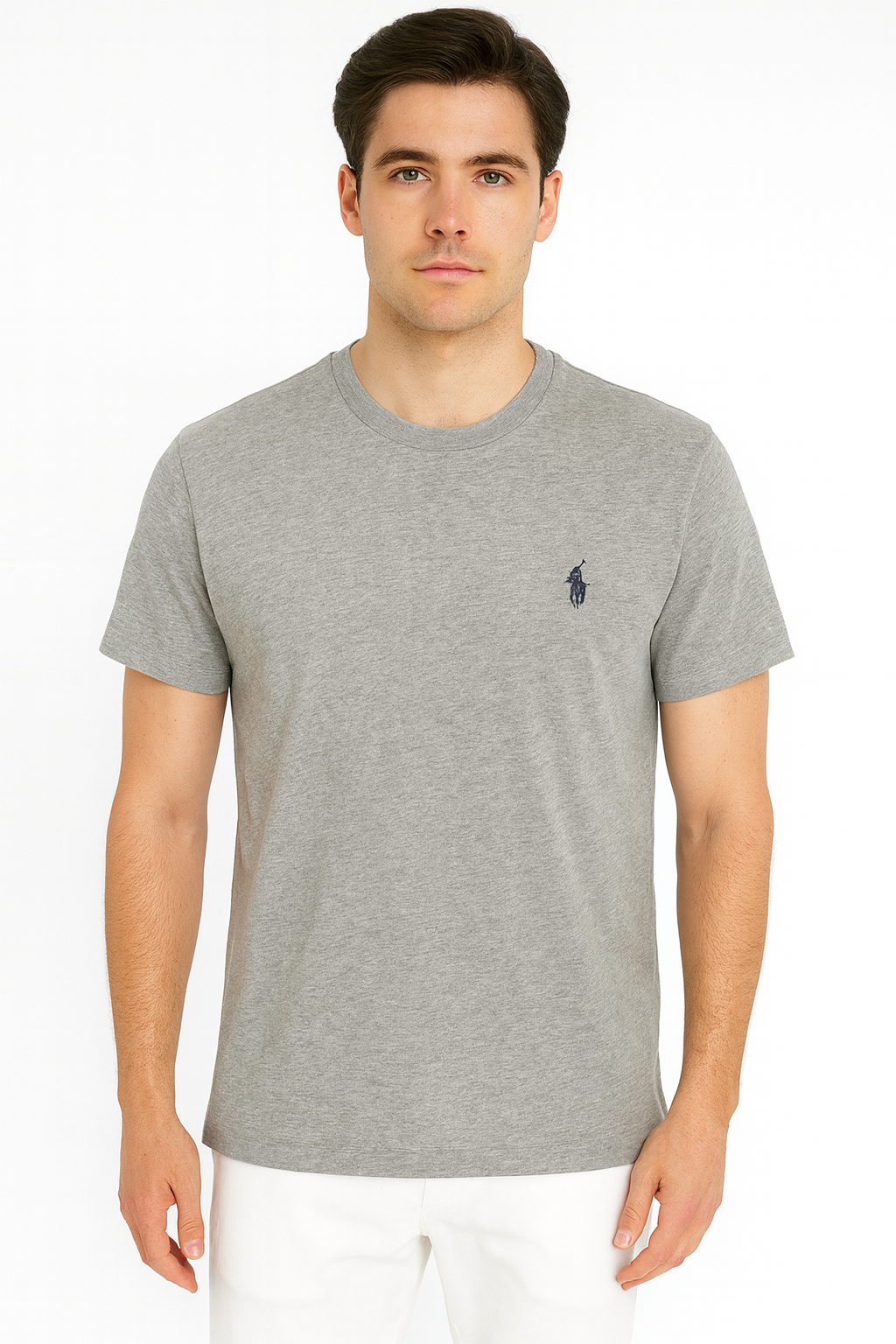 Polo Ralph Lauren Men’s Crewneck T-Shirt - Heather Grey