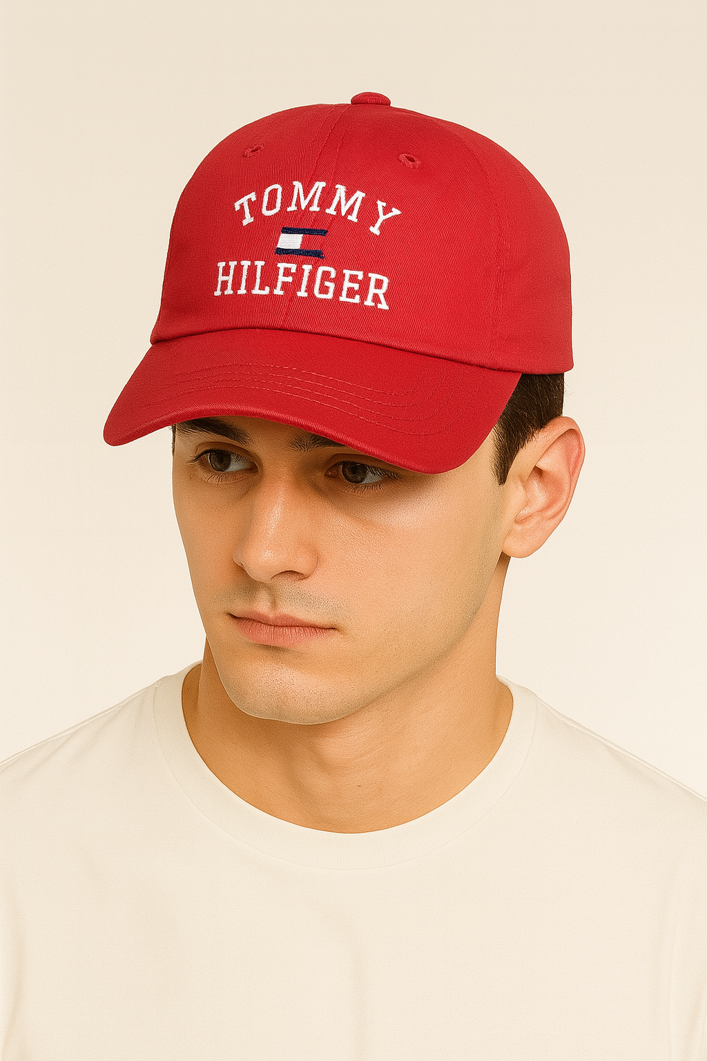 Tommy Hilfiger Heritage Red Logo Cap