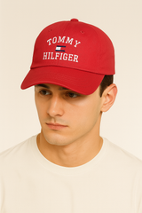 Tommy Hilfiger Heritage Red Logo Cap