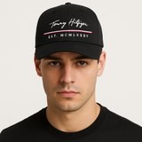 Tommy Hilfiger Script Logo Black Cap