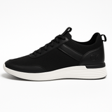 Calvin Klein Men’s Black Knit & Leather Sneaker