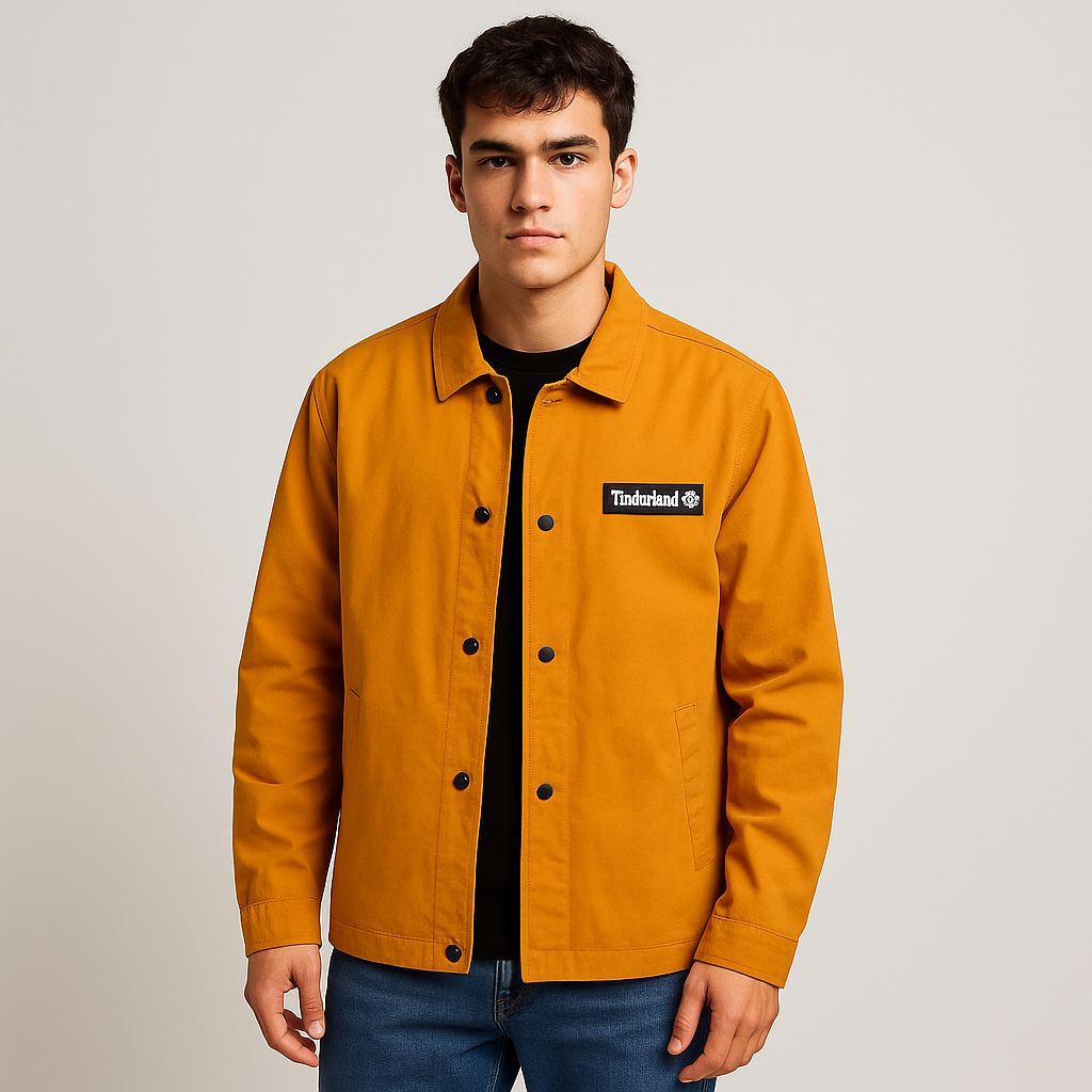 Timberland Men’s Mustard Coach Jacket