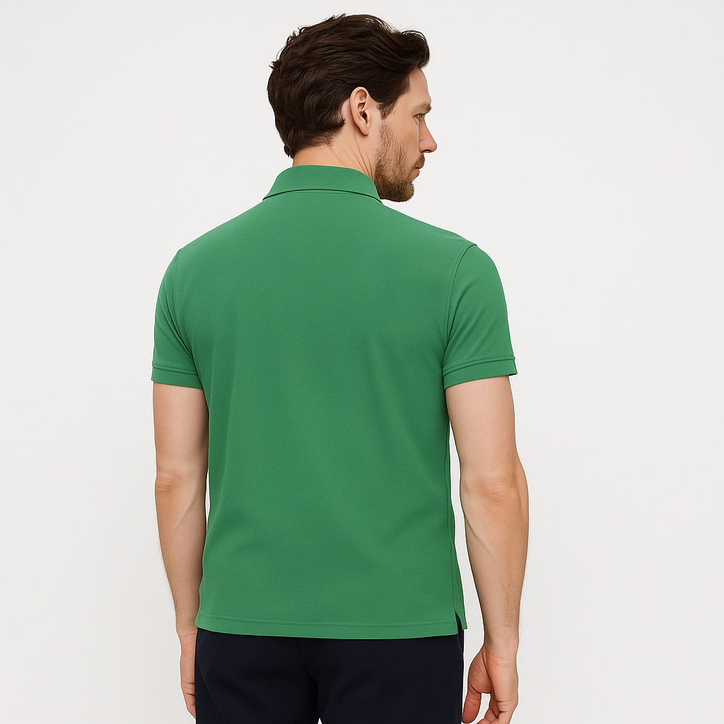 Tommy Hilfiger Men’s Green Pique Polo